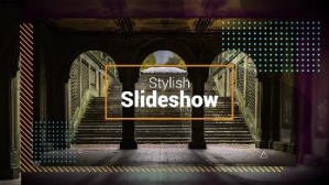 دانلود پروژه نمایش اسلاید شیک پریمیر Stylish Slideshow