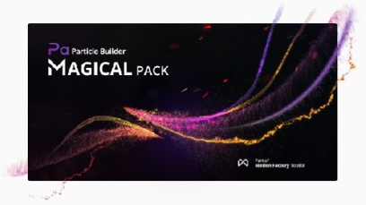 دانلود پک جادویی پریست افترافکت ساختن پارتکل  Particle Builder | Magical Pack: Magic Awards Abstract Particular Presets