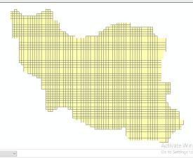 اندکس نقشه های توپوگرافی 1:50000 کل کشور.