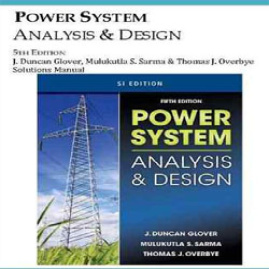 دانلود حل تمرین طراحی و بررسی سیستم های قدرت گلاور