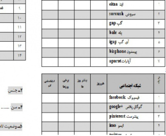 پرسشنامه مصرف شبکه های اجتماعی