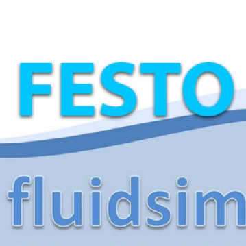 شبیه سازی مدار چپ گرد راست گرد کند با Festo Fluidsim