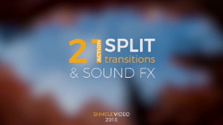 دانلود پروژه آماده 21 ترانزیشن آماده پریمیر  Action Split Transitions