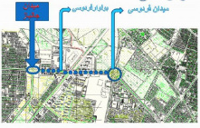 پاورپوینت آنالیز سایت میدان فردوسی تا میدان جانباز