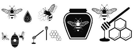 وکتور زنبور-وکتور عسل-وکتور زنبور عسل-وکتور ظرف-وکتور بطری-وکتور کندو-لگوی عسل-فایل کورل