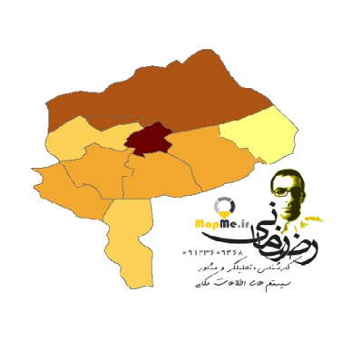 دانلود شیپ فایل(نقشه GIS) نتایج سرشماری سال 1395استان یزد به تفکیک شهرستان(اطلاعات جمعیتی)