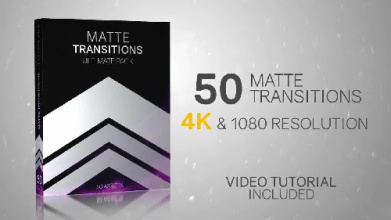 دانلود 50 ترانزیشن مت 50Matte Transitions - Ultimate Pack - Motion Graphics