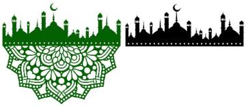 وکتور مسجد-وکتور گل هندسی-طرح اسلیمی-ابزار طراحی-طرح مذهبی-طرح اسلامی-فایل کورل