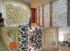دانلود الگوهای برش 950 طرح وکتور پنل مشبک دیواری و سقفی