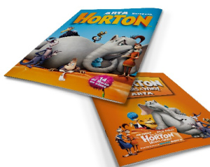 دانلود فایل لایه باز جلد دفتر Horton