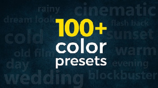 دانلود پک 100 پریست آماده تنظیم رنگ فیلم در پریمیر  100Cinematic & Wedding Color Presets
