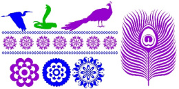 وکتور حاشیه-وکتور گل-وکتور گل هندسی-وکتور طاووس-وکتور پر-وکتور پر طاووس-وکتور مار-وکتور پرنده-فایل کورل
