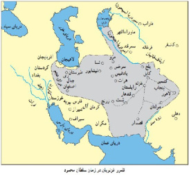 پاورپوینت کامل و جامع با عنوان تاریخ تمدن و حکومت غزنویان در 48 اسلاید