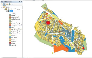 دانلود نقشه شیب فایل(GIS) کاربری اراضی شهر یاسوج