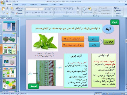 پاورپوینت فصل دوازدهم علوم تجربی پایه نهم: دنیای گیاهان