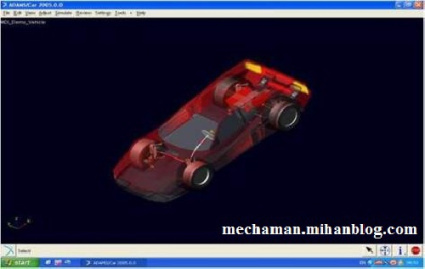 طراحی و تحلیل مدل شاسی خودرو به کمک نرم افزار آدامز