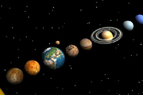 پاورپوینت کامل و جامع با عنوان بررسی کامل منظومه شمسی در 138 اسلاید