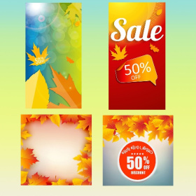 دانلود چهار تصویر باکیفیت مناسب استفاده در استوری اینستاگرام باهدف تبلیغات فروش پاییزه