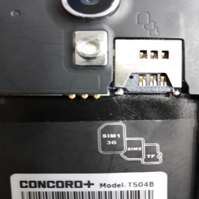 فایل فلش گوشی CONCORD+ T504BپردازشگرMT6582