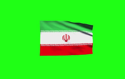 کروماکی و پرده سبز پرچم ایران