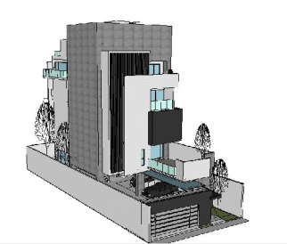 سه بعدی اسکچاپ آپارتمان