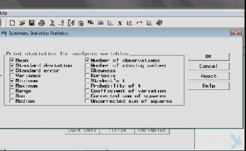 فیلم آموزشی محاسبه آمار توصیفی در نرم افزار SAS