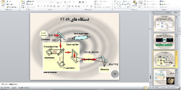 تحقیق پاورپوینت طیف سنجی مادون قرمز(IR Spectroscopy) وکاربرد آن در نانو