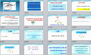 پاورپوینت درس شمارنده های اول و عدد اول از درس ریاضی هفتم متوسطه اول