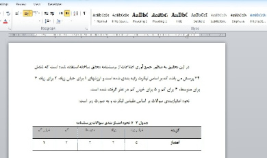 24 پرسش در ارتباط با اقتصاد ، زیست محیطی ، فرهنگ ، سلامت ، تحصیلات