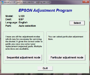 ریست همیشگی بدون محدودیت اپسون  (یکبار خرید استفاده رایگان تا همیشه) Adjust reset epson l120