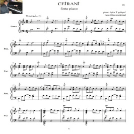 نت رقص آذری جیرانی برای پیانو در3ص فرمت pdf
