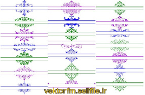 وکتور کادر-کادر لگو-حاشیه لگو-وکتور حاشیه-وکتور قاب-شیک و زیبا-21طرح-فایل کورل