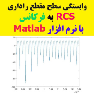 رسم نمودار وابستگی RCS به فرکانس
