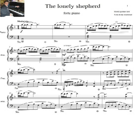 نت آهنگ معروف از ساز پن فلوت برای پیانو در4 صفحه فرمت pdf