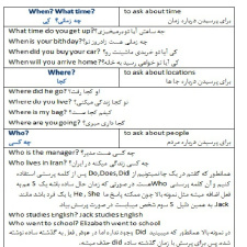 بهترین و ساده ترین جزوه گرامر پایه انگلیسی