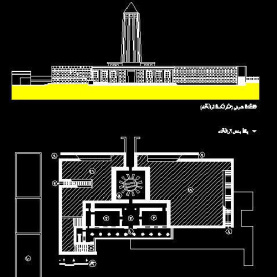 پاورپوینت بررسی بنای برج یادبود بو علی سینا در همدان بهمراه پلان و برش اتوکد - 78 اسلاید