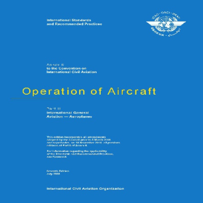 ICAO Annex 6 Part 2
