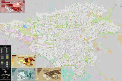 دانلود جدیدترین عکس نقشه شهر تهران بزرگ با کیفیت بالا سال 98 در ابعاد بزرگ jpg