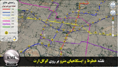 بروز ترین لایه KMZ خطوط و ایستگاههای مترو شهر تهران قابل نمایش بر روی گوگل ارث سال98