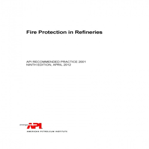 ترجمه فصل 1 و 4 استاندارد API 2001 ویرایش 2012