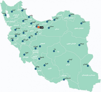 دانلود جدید ترین نقشه گرافیکی استانها و مراکز استان ایران در سه فرمت AI,SvG,PNG