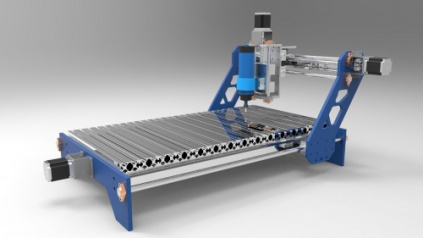 طراحی کامل دستگاه CNC سه محور در نرم افزار Autodesk Inventor