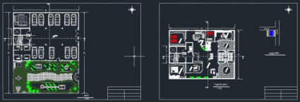 پلان مسکونی 5 طبقه 300متری