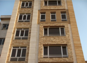 تصاویر اجرایی صفر تا صد یک ساختمان با اسکلت فلزی در منطقه 8 تهران