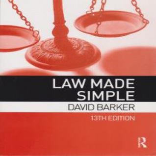 نمونه سوالات کتاب Law Made Simple زبان تخصصی حقوق