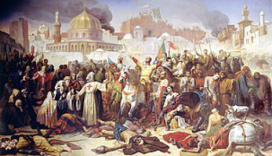 پاورپوینت کامل و جامع با عنوان محاصره اورشلیم 1244، جنگ لمباردی و جنگ لپانتو و نبرد کراتچ در 21 اسلاید