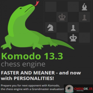 دانلودموتور قدرتمند شطرنج کومودو Komodo 13 .3 chess engine نسخه اورجینال 2020