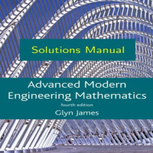 حل مسائل ریاضیات مهندسی مدرن و پیشرفته گلین جیمز به صورت PDF و به زبان انگلیسی در 686 صفحه