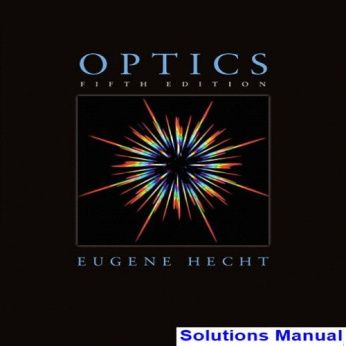 حل مسائل اپتیک یوجین هشت به صورت PDF و به زبان انگلیسی در 104 صفحه