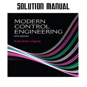 حل مسائل مهندسی کنترل (کنترل مدرن) کاتسوهیکو اوگاتا به صورت PDF و به زبان انگلیسی در 240 صفحه